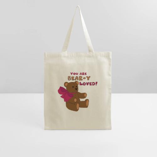 Bear-y Loved Teddy Bear - Tote Bag
