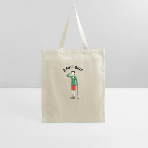 Golf T-Shirt Funny 3 Putt Salute Classic Style - Tote Bag