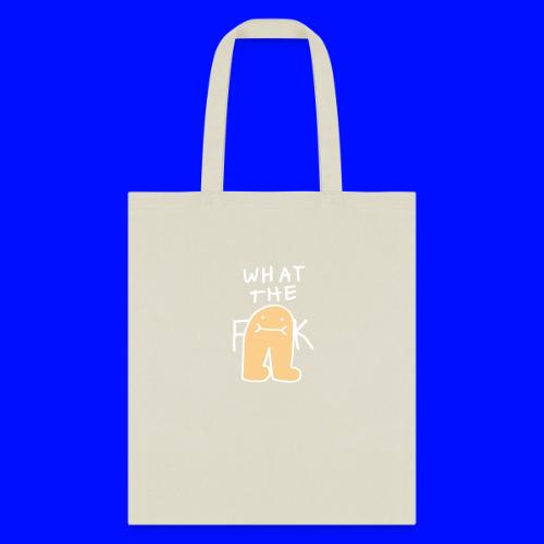 What The Bert, White Outline (tshirts & handbags) - Tote Bag