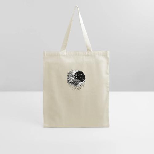 Crescent Moon Floral - Tote Bag