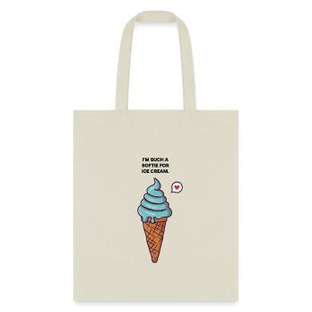 Ice Cream - Tote Bag - natural - Front