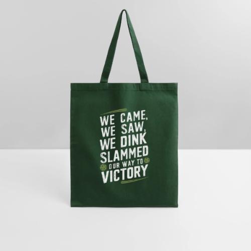 Dink Your Way to Victory! Funny Pickleball Design - Tote Bag