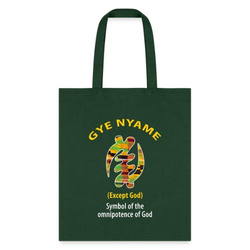 Gye Nyame Adinkra symbol - Tote Bag