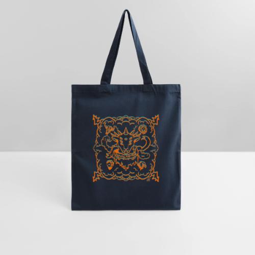 Revelation Lamb Orange - Tote Bag