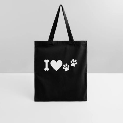 I Love Dog Prints - Tote Bag