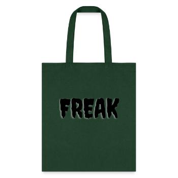 Freak - Tote Bag - forest green - Front