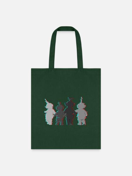 Teletubbies Cool Design With Static Effect - Tote Bag - forest green