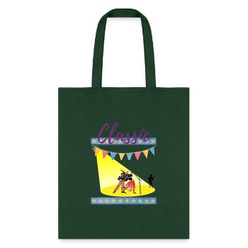 Classic stage dance - Tote Bag - forest green - Front