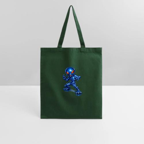 Angry Blue Alien - Tote Bag