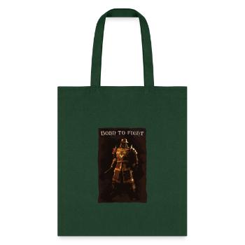 Medieval Soldier With Armor And Bat - Tote Bag - forest green - Front