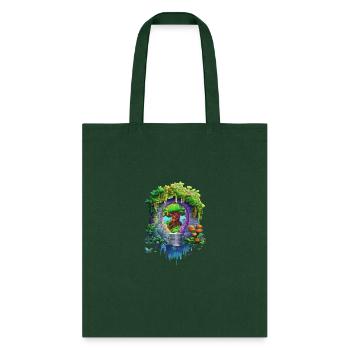 Fantasy Portal - Tote Bag - forest green - Front