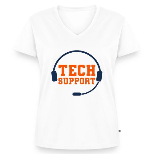 Tech Support Mode On - Women's Premium Organic V-Neck T-shirt