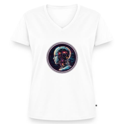 Artificial Intelligence (AI): The Future Circuit - Women's Premium Organic V-Neck T-shirt
