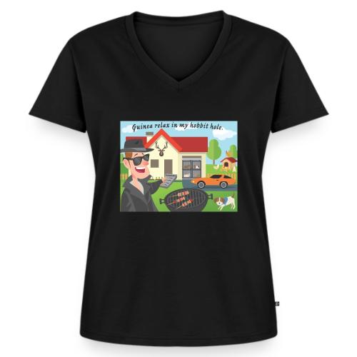 The Servant Automator - Women's Premium Organic V-Neck T-shirt