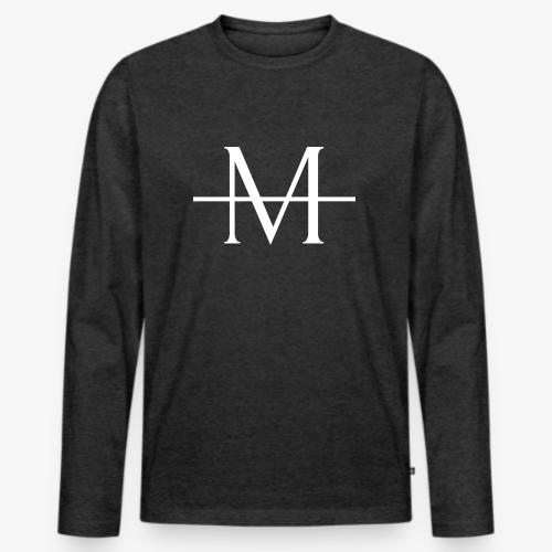 Old English Zip-Up Hoodie - Men's Premium Long Sleeve T-Shirt