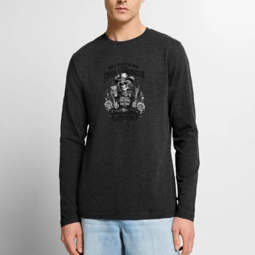 Chaos Coordinator Mom Skeleton Cowgirl - Men's Premium Long Sleeve T-Shirt