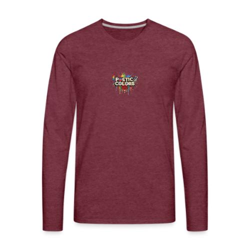POETICCOLORS ISLAND LOVE - Men's Premium Long Sleeve T-Shirt