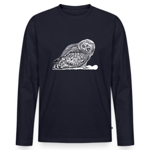 Owl snow - Men's Premium Long Sleeve T-Shirt