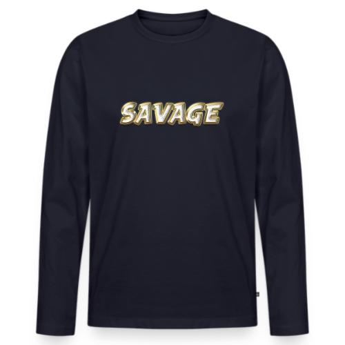 Savage Bling - Men's Premium Long Sleeve T-Shirt