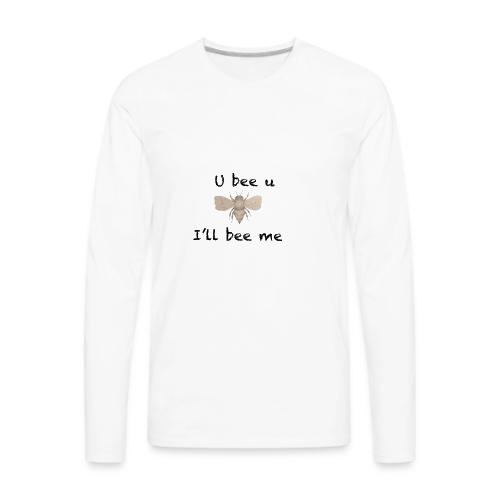 U bee u - Men's Premium Long Sleeve T-Shirt