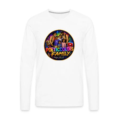 POETIC COLORS FAMILY - Men's Premium Long Sleeve T-Shirt