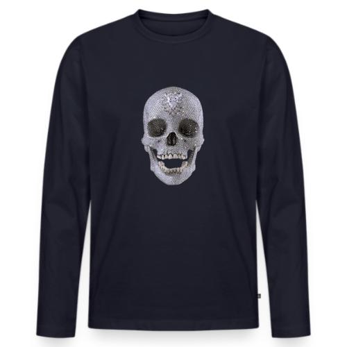 diamond_skull_1 - Men's Premium Long Sleeve T-Shirt