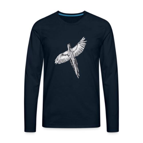 Flying parrot - Men's Premium Long Sleeve T-Shirt