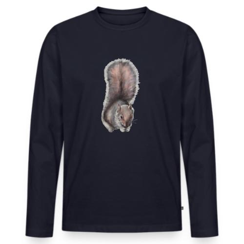 Gray squirrel - Men's Premium Long Sleeve T-Shirt