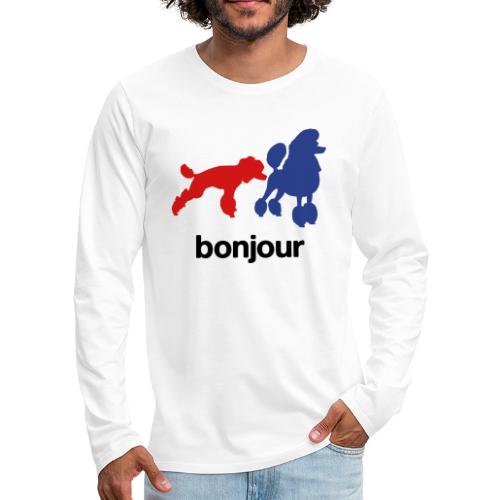 Bonjour - Men's Premium Long Sleeve T-Shirt