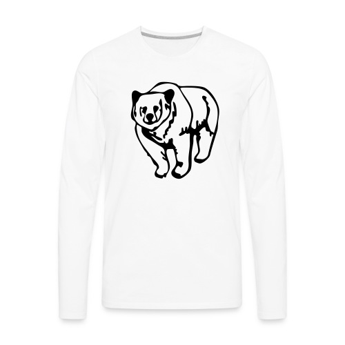 bear - Men's Premium Long Sleeve T-Shirt