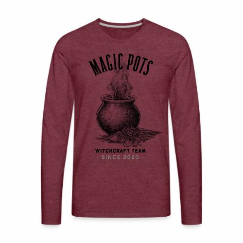 Magic Pots Witchcraft Team Since 2020 - Men's Premium Long Sleeve T-Shirt