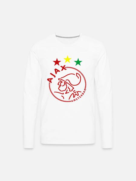 ajax amsterdam - Men's Premium Long Sleeve T-Shirt - white