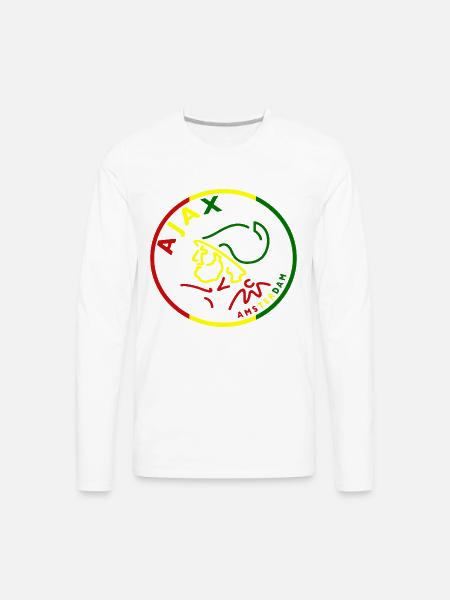 ajax amsterdam - Men's Premium Long Sleeve T-Shirt - white