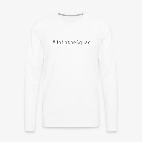 Gaming Squad Text - T-shirt Premium à manches longues pour hommes