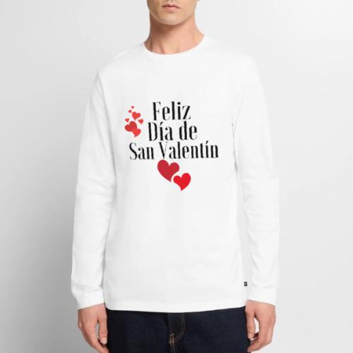 Moda de San Valentín, Celebra Día 14 de Febrero. - Men's Premium Long Sleeve T-Shirt