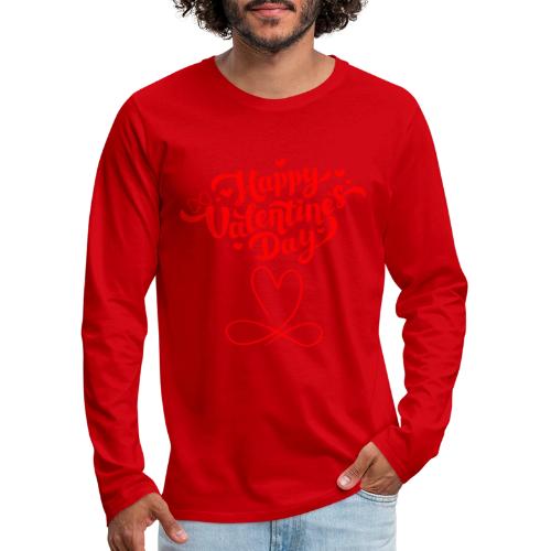 Valentine's Day Designs of Love and Infinity. - Men's Premium Long Sleeve T-Shirt