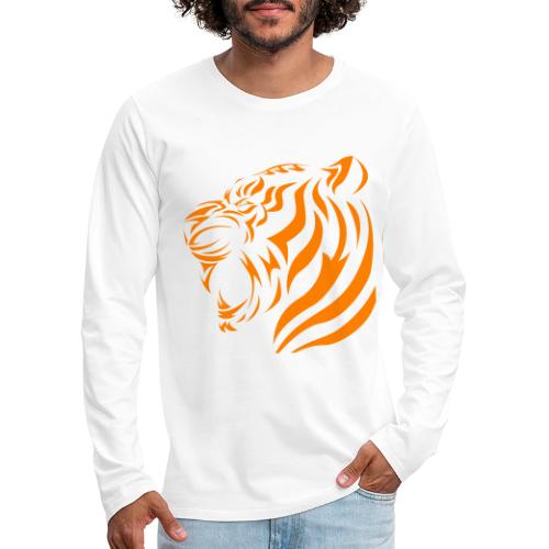 Wild Tiger Souvenirs: Roaring Memories - Men's Premium Long Sleeve T-Shirt