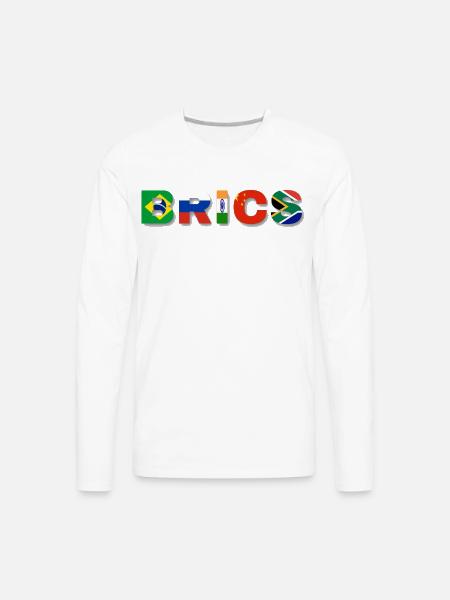 Brics  - Men's Premium Long Sleeve T-Shirt - white
