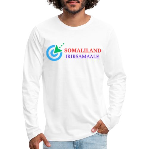 somali culture - irirsamaale- somaliland-hooyo - Men's Premium Long Sleeve T-Shirt