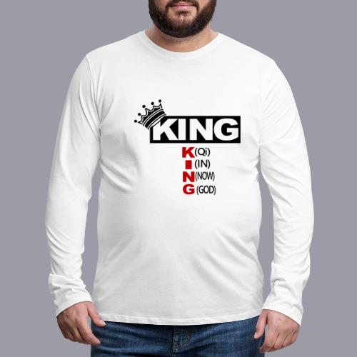 KING - Men's Premium Long Sleeve T-Shirt