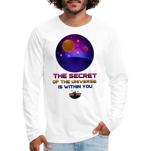 The Secret Of The Universe - Men's Premium Long Sleeve T-Shirt