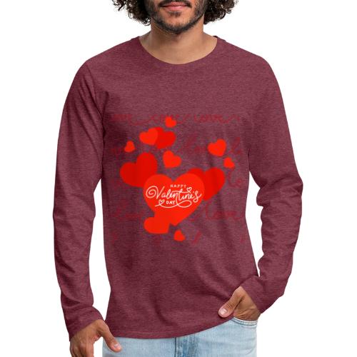 Valentine's Day Designs, Valentine's Day Gifts - Men's Premium Long Sleeve T-Shirt