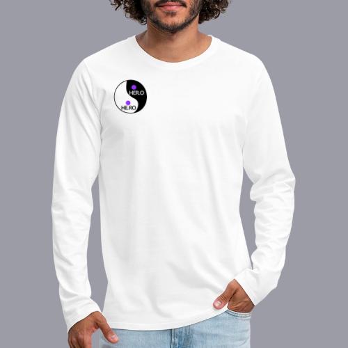 HE.RO / HER.O - Men's Premium Long Sleeve T-Shirt