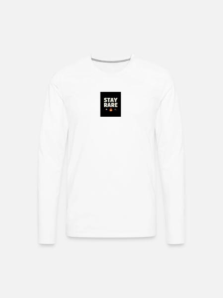 Unique & Comfy Tee - Men's Premium Long Sleeve T-Shirt - white