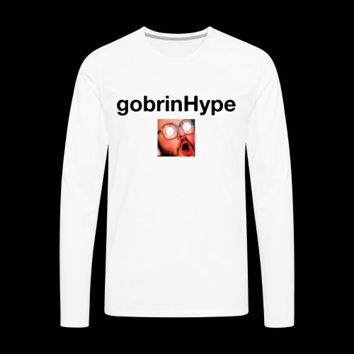 Gobrin Hype Black - Men's Premium Long Sleeve T-Shirt