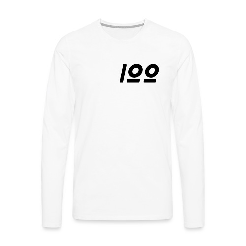 100 - Men's Premium Long Sleeve T-Shirt