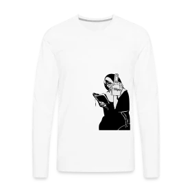 Salty Nun 2 color VG - Men's Premium Long Sleeve T-Shirt