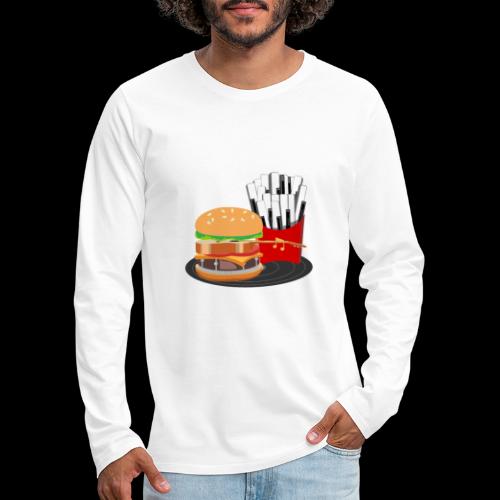 Fast Food Rocks - Men's Premium Long Sleeve T-Shirt