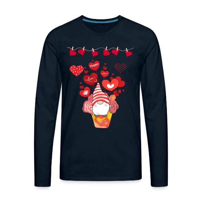Design wrapped in love hearts, vibrating in love.