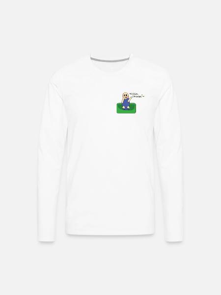 Chimy: Pure Emotions Collection - Men's Premium Long Sleeve T-Shirt - white